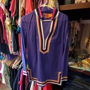 Size 10 Tory Burch purple tunic